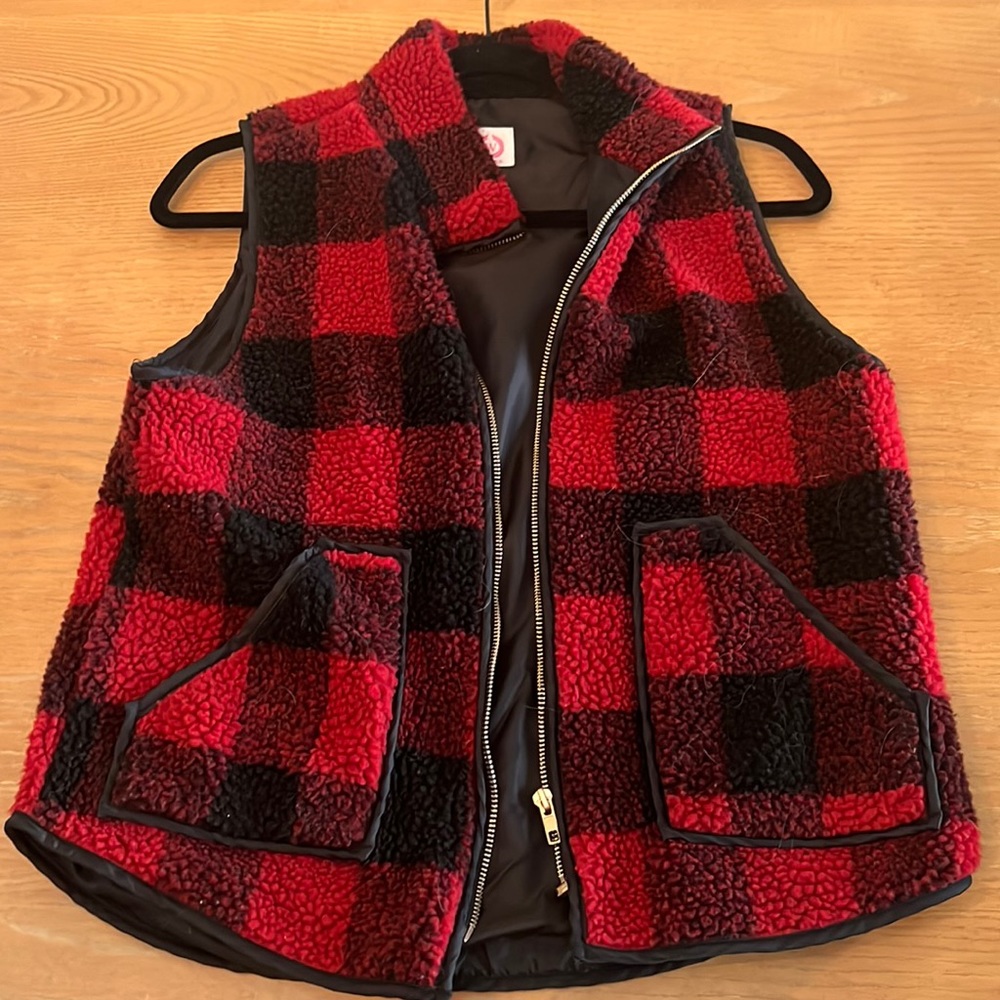 Plaid Vest